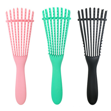 Hair Brush Scalp Massage Comb Detangle Hairbrush Wet Curly Health Care Comb for Salon Hairdressing Styling Tool